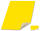 Plakatkarton 48x68cm 10 Blatt Zitr.gelb,380g