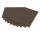 Fotokarton A4  dunkelbraun FOLIA 614/50 70 300g