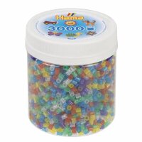 Bügelperlen Glitter Mix
