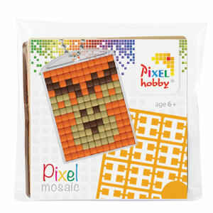 Pixel Schlüsselring Set Elch