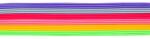 Verzierwachsstreifen 6x3St.,200x2mm,regenbogen