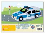 Laubbsägevorlage Motiv Polizei - ab 6 Jahren -...