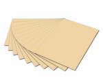 Tonzeichenpapier 50x70cm Chamois mit EAN,130g