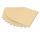 Tonzeichenpapier 50x70cm Chamois mit EAN,130g
