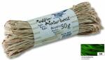 Naturbast Raffia 50g Smaragdgrün