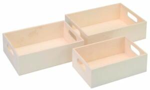 Mini-Tablettset FSC-Mix 22x15x6cm 3-tlg.