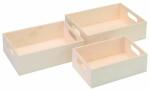 Mini-Tablettset FSC-Mix 22x15x6cm 3-tlg.