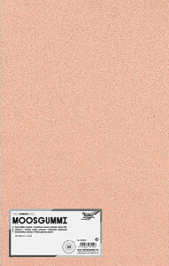 Moosgummi 2mm chamois FOLIA 231010  20x29cm