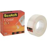 Scotch Klebeband Crystal Clear 600, Zellulose Acetat, 10 m x 19 mm