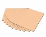 Tonzeichenpapier 50x70cm Apricose mit EAN,130g
