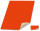 Plakatkarton 48x68 orange FOLIA 65203 380g