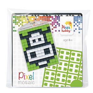 PRACHT Pixel Schlüsselring Set Kuh