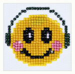 Diamond Dotz 12x12cm Smiley Smiling Groove -...