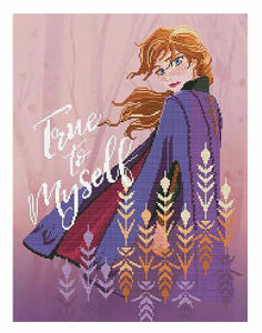 Diamond Dotz Disney Frozen II True to myself - Größe: 65 x 50 cm