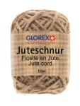 GLOREX Juteschnur hellbraun 10m