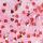 Glitterglue Flasche 53ml Confetti Herzen rot/silb