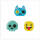 Diamond Dotz Dotzies Set Sticker Gesichter - 1 Set = 3 Stück - ab 8 Jahren