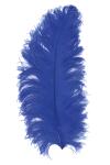 GLOREX Marabufedern ca.15 Stück Blau