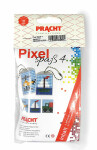 Pixel Spaß 4 klein 2 Medaillons mit Kette
