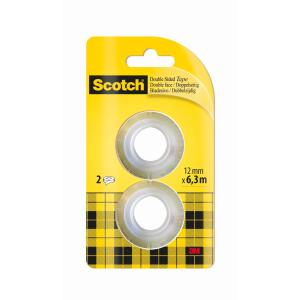 Scotch Doppelseitig 2 Nachfüllrollen 12x6,3