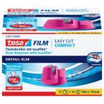 tesa Tischabroller Easy Cut Compact - für Rollen bis...