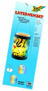 Laterne Bastelset Regenbogen FOLIA 996