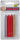Siegelwachs Classic silber gold 2x rot - 4 Siegelkerzen mit Docht