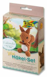 Mini-Häkelset Eichhörnchen