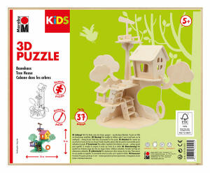 Marabu KiDS 3D Puzzle Baumhaus