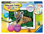 Malen nach Zahlen Bild 120x85mm Süßer Tiger -...
