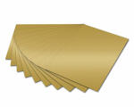 Tonzeichenpapier 50x70cm Gold glänzend 10 Blatt