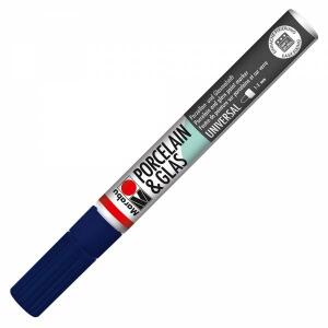 Porcelain & Glas Painter Nachtblau,1-2 mm Spitze