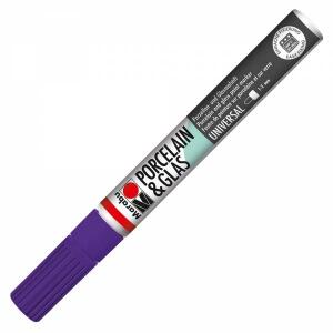 Porcelain & Glas Painter Violett,1-2 mm Spitze
