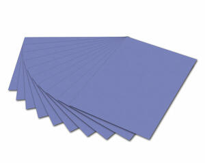 Tonzeichenpapier 50x70cm Veilchenblau mit EAN,130g