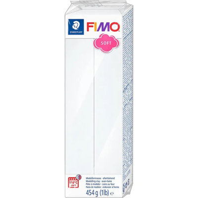 Fimo Classic 8000 56g weiß ofenhärtend