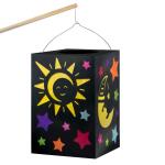 Ursus LATERNEN-BASTELSET "SONNE, MOND & STERNE"