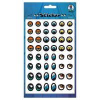 Ursus STICKER "AUGEN"BUNT 100 PAARE SORTIERT