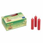 Pyramidenkerze 24er rot 14x70mm