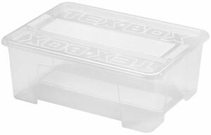 TexBox transparent+Deckel 38 x 28 x 14cm