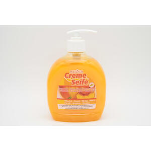 Creme-Seife Regina 500ml Pfirsich - Push-Pull (Spüllmittel) Verschluss