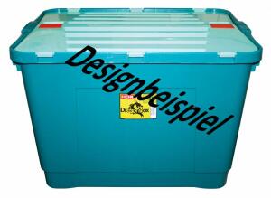 Ordnungsbox Dragon 80L 45x60x40cm, farbig sort.