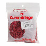 Gummiringe 50g, 60mm Ø rot