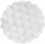 DEMMLER  Untersetzer Papier 9cm m.Reit12St ws Tissue...