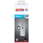 tesa Seifenspender - Metall chrom/Glas