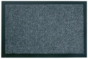 Schmutzfangmatte meliert 60 x 90 cm schwarz