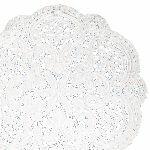 DEMMLER  Spitzenpapier Barock ws 10cm 40St rund