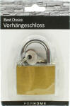 Vorhängeschloss 5cm aus Messing + 3 Schlüssel
