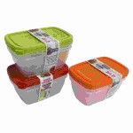 Gefrierdosen 3 er Set 1,2 l