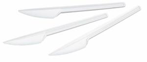 Iris Plastikmesser weiß 20 Stück