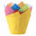 DEMMLER  Muffin-Tulip-Wraps f.sort 24St 160x160mm in Dose